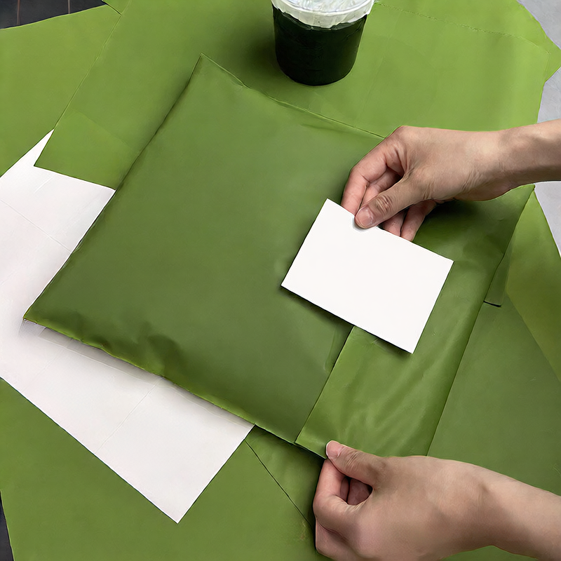 Frosted Flat-Seal Plastic Packaging Bag