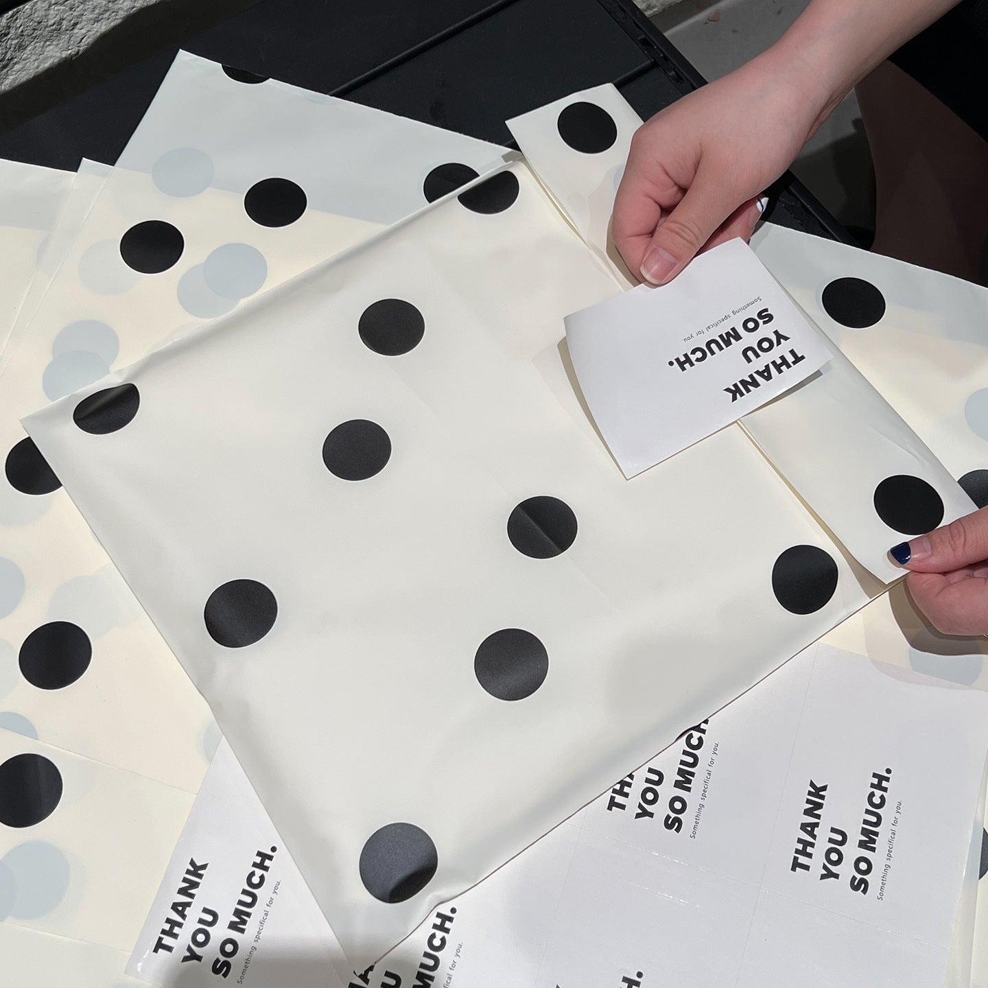 Frosted Flat-Seal Plastic Packaging Bag