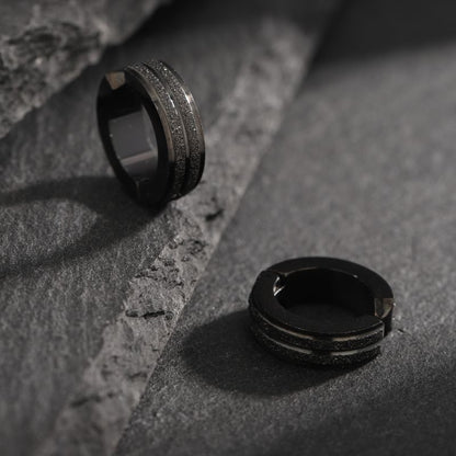 Frosted Geometric Ear Clip