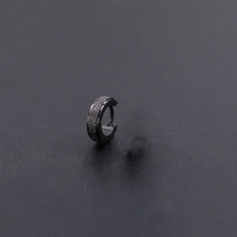 Frosted Geometric Ear Clip