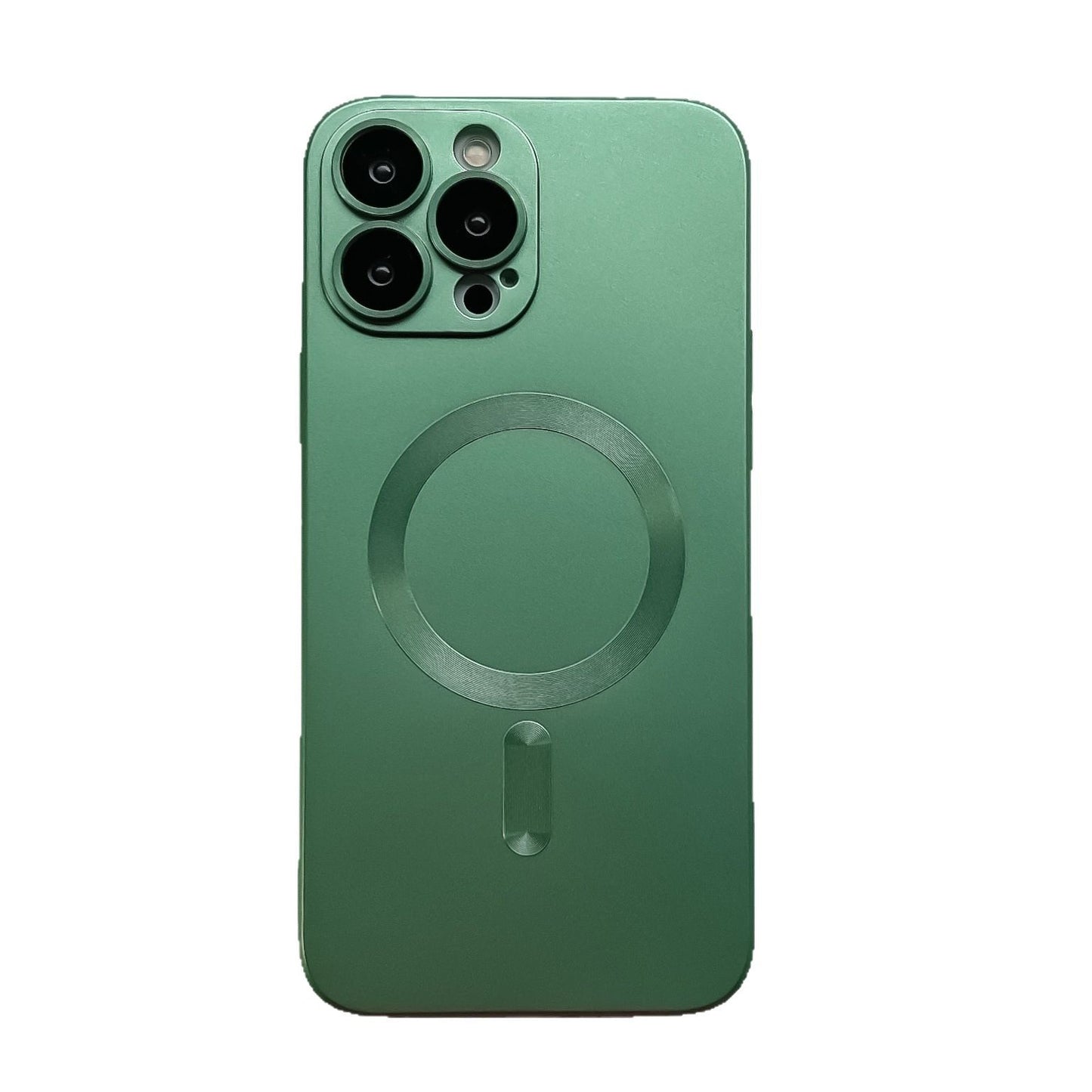 Frosted magnetic suction phone case