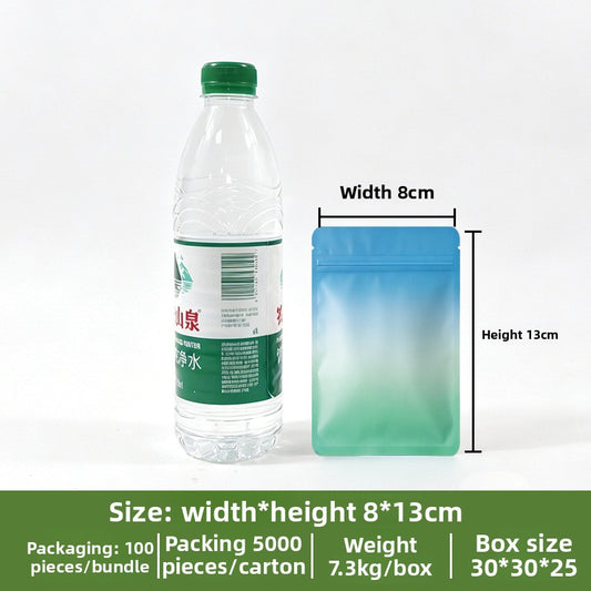 Frosted Opaque Ziplock Packaging Bags