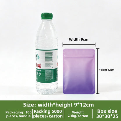 Frosted Opaque Ziplock Packaging Bags