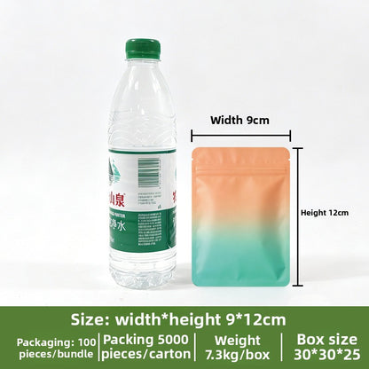 Frosted Opaque Ziplock Packaging Bags