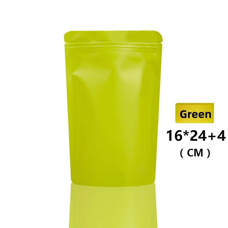 Frosted Self-Sealing Stand Up Aluminum Bags