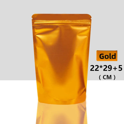 Frosted Self-Sealing Stand Up Aluminum Bags