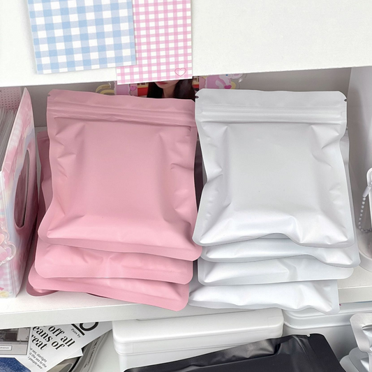 Frosted Slider Sealing Bags