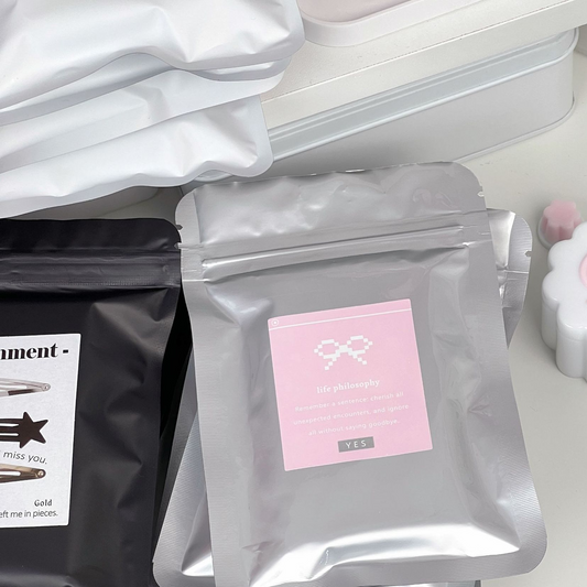 Frosted Slider Sealing Bags