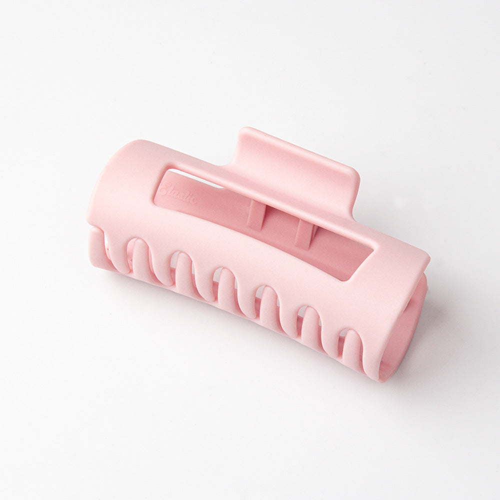 Frosted Soft Silicone Hair Gripper Clip
