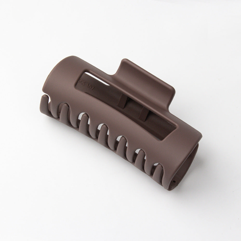 Frosted Soft Silicone Hair Gripper Clip