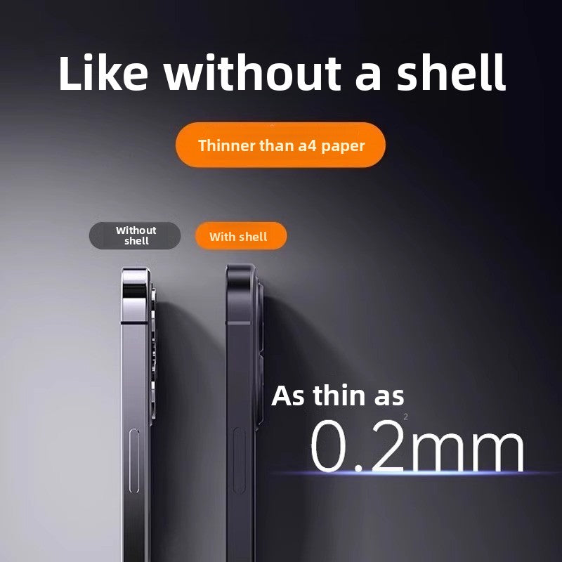 Frosted Thin Transparent Phone Case