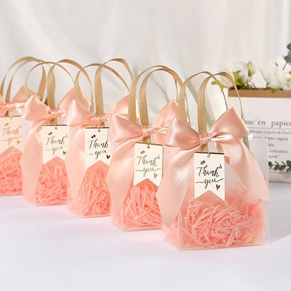 Frosted Transparent Gift Handbag