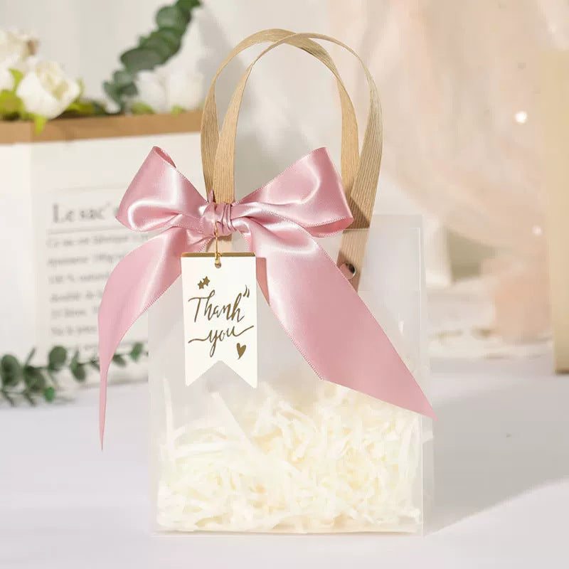 Frosted Transparent Gift Handbag