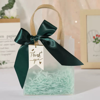 Frosted Transparent Gift Handbag