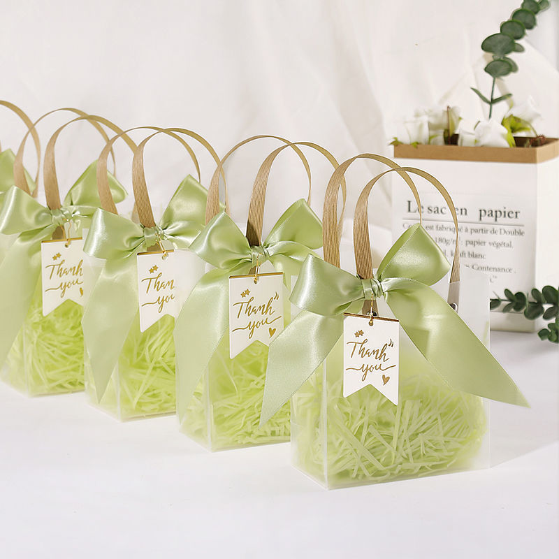 Frosted Transparent Gift Handbag