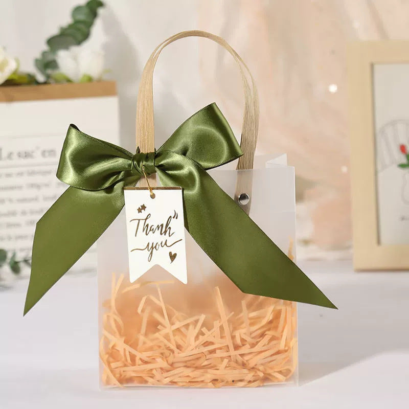 Frosted Transparent Gift Handbag