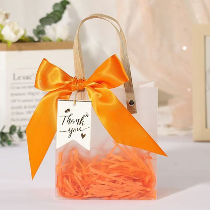 Frosted Transparent Gift Handbag