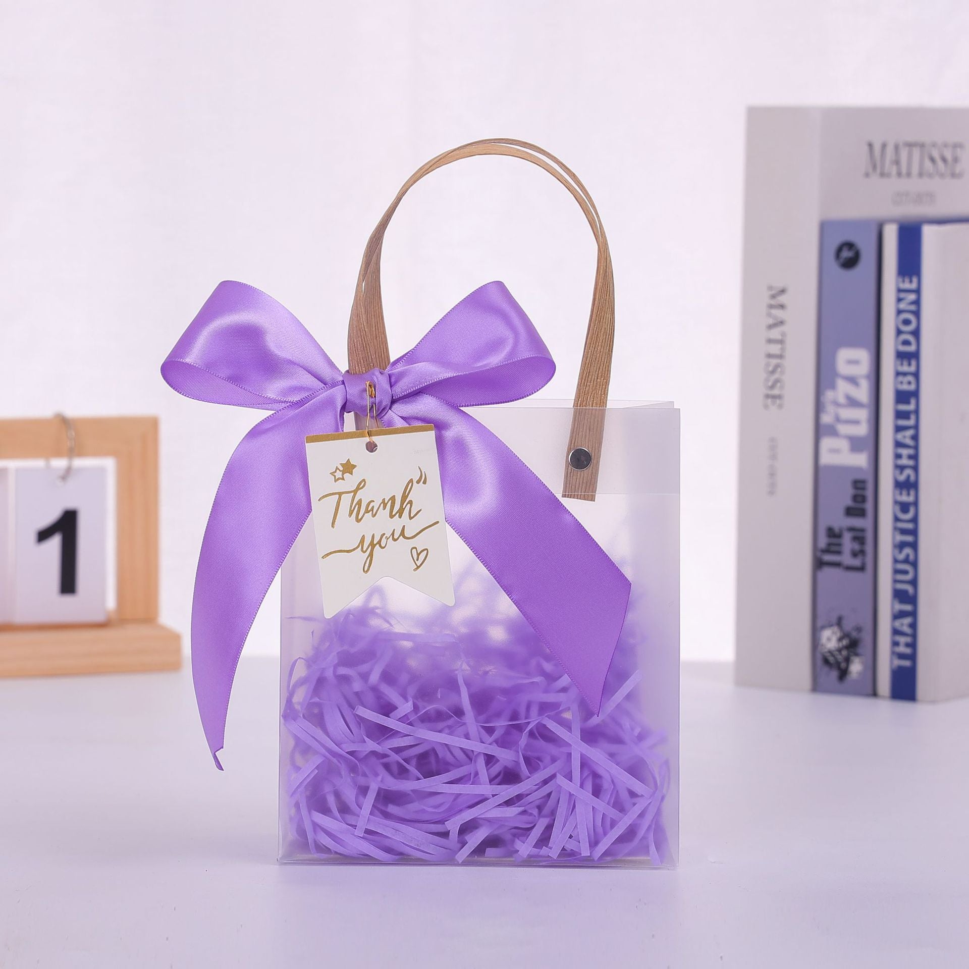 Frosted Transparent Gift Handbag