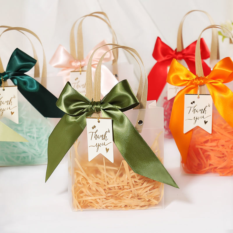 Frosted Transparent Gift Handbag