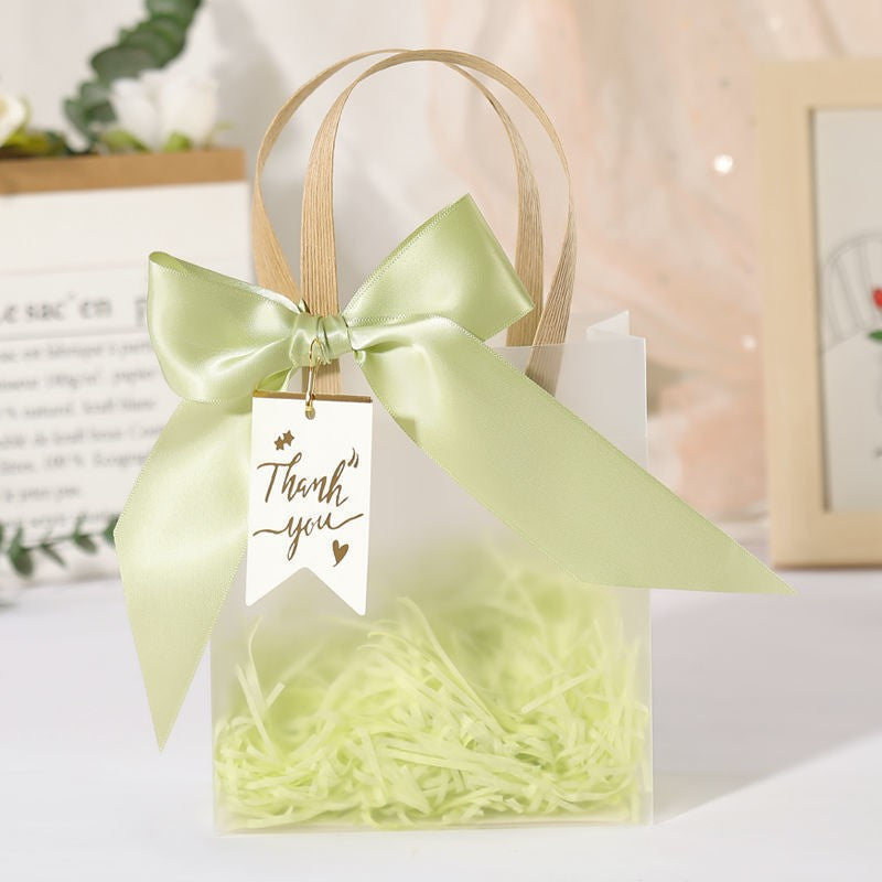 Frosted Transparent Gift Handbag