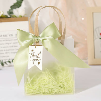 Frosted Transparent Gift Handbag