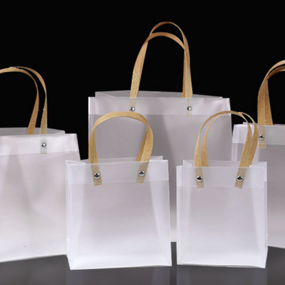 Frosted Transparent PP Tote Bag