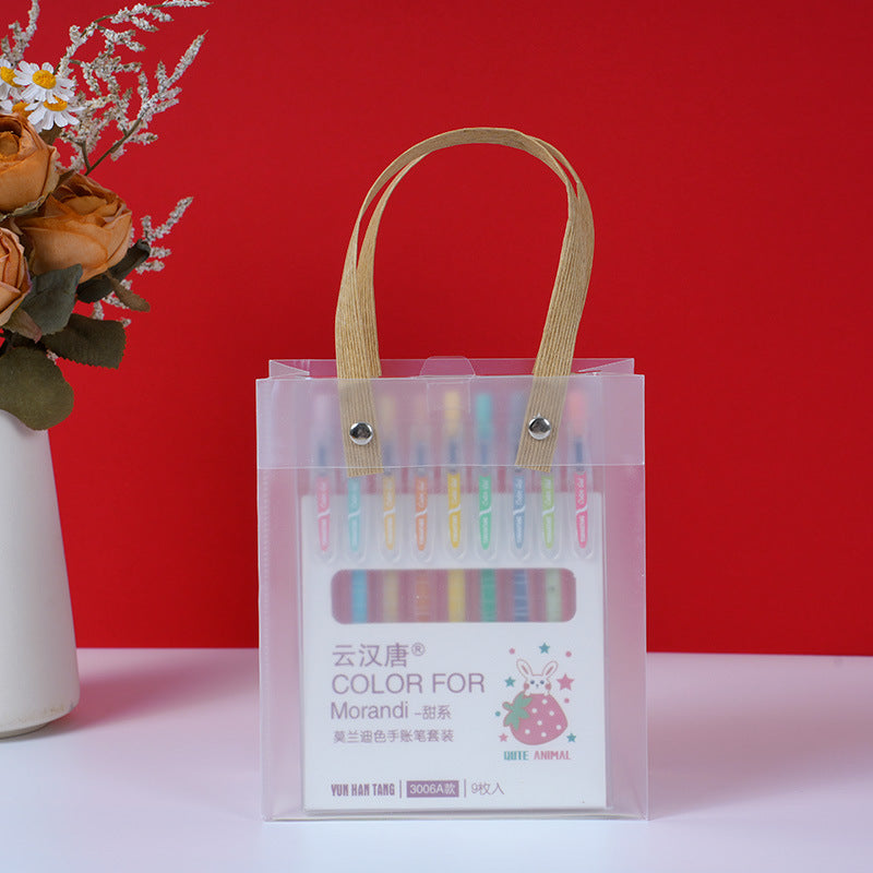Frosted Transparent PP Tote Bag