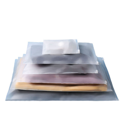 Frosted Zipper Storage Bags