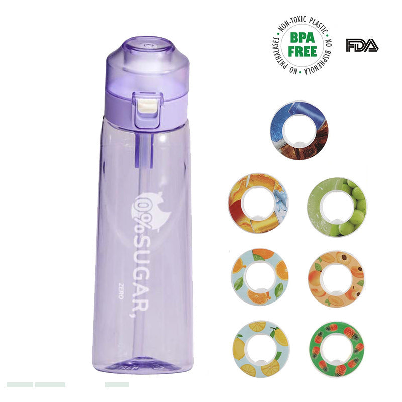 Fruit Flavor Aroma Ring Sports Water Bottle