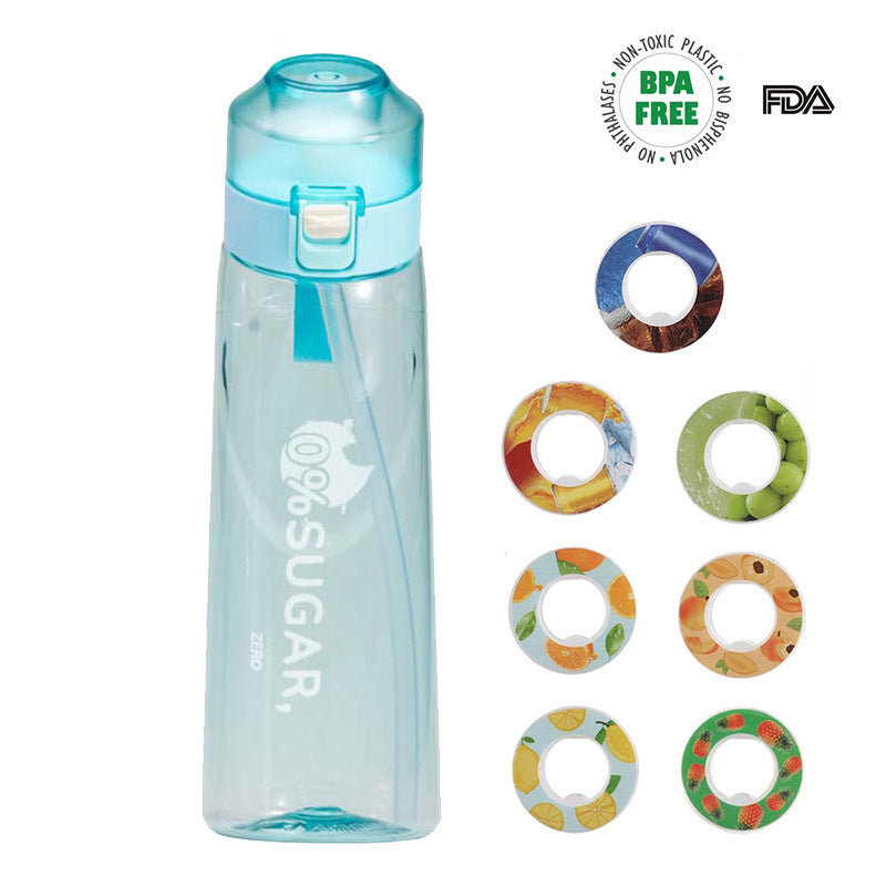 Fruit Flavor Aroma Ring Sports Water Bottle