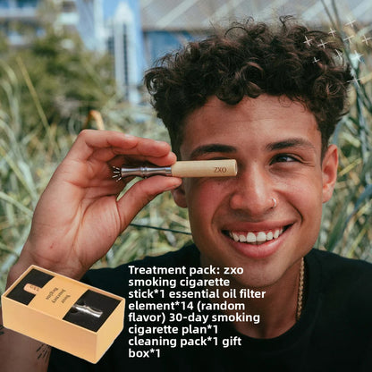 Fruit-flavored men's plant essential oil inhaler stick