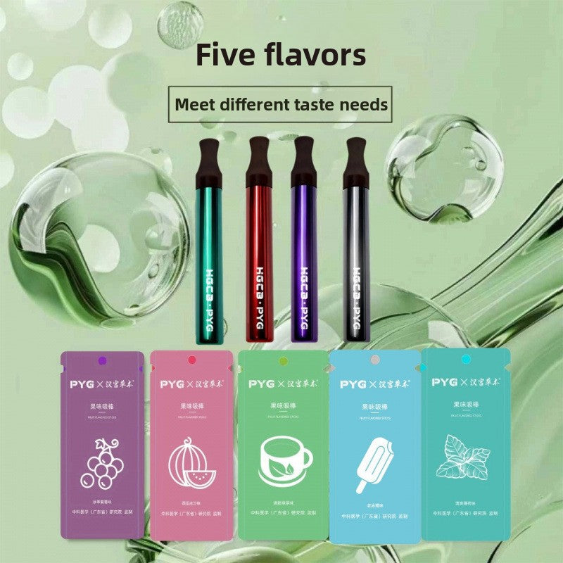 Fruit-flavored smoking cessation aid