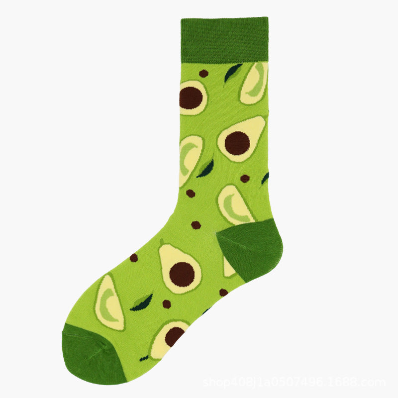 Fruit food socks