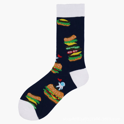 Fruit food socks