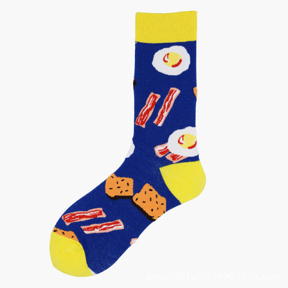 Fruit food socks