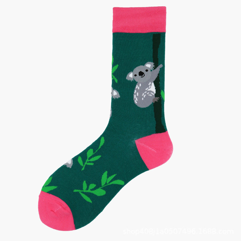 Fruit food socks