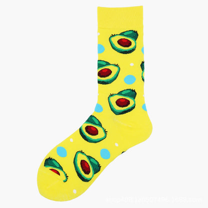 Fruit food socks