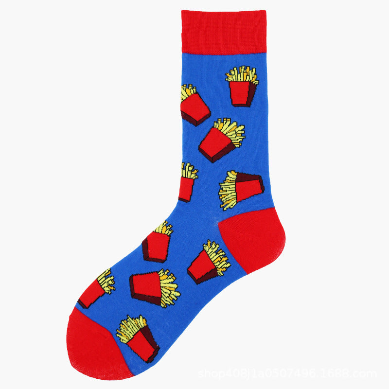 Fruit food socks