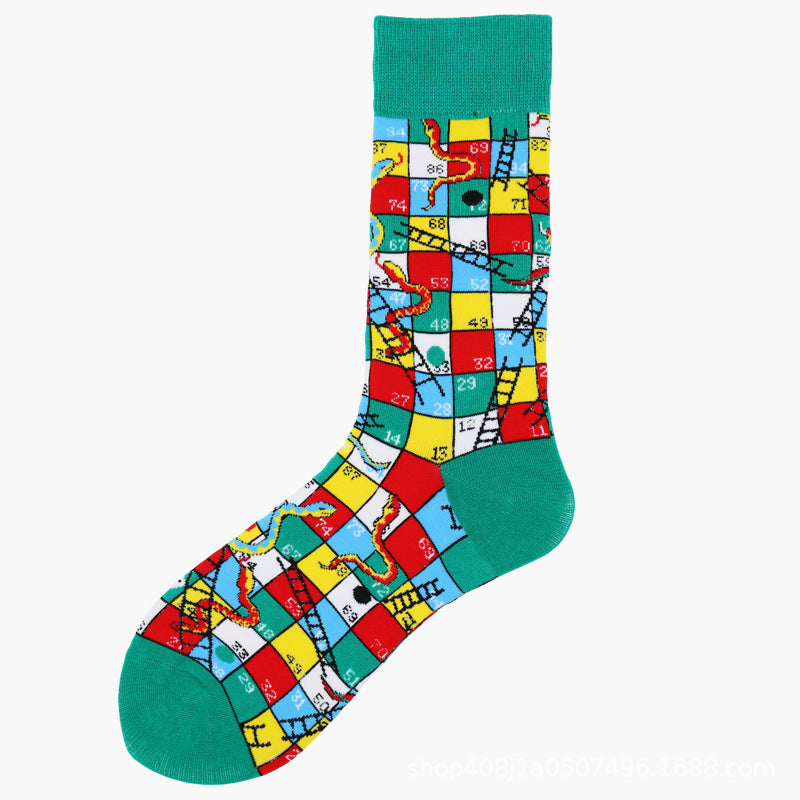 Fruit food socks