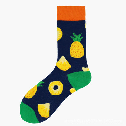 Fruit food socks