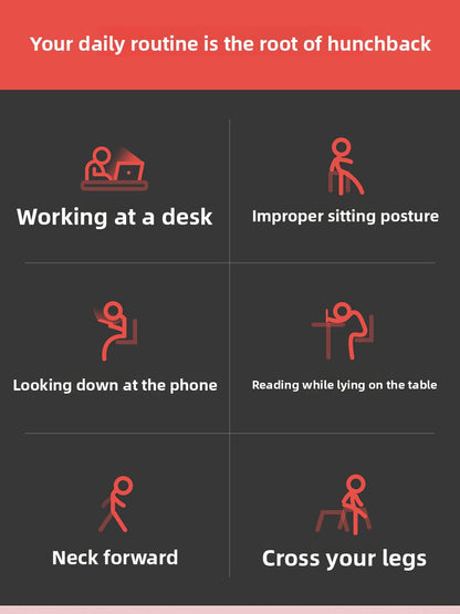 Fruit Health Hipee Intelligent Posture Correction Device Intelligent Posture Corrector for Adults and Children to Correct Slouching and Hunchback