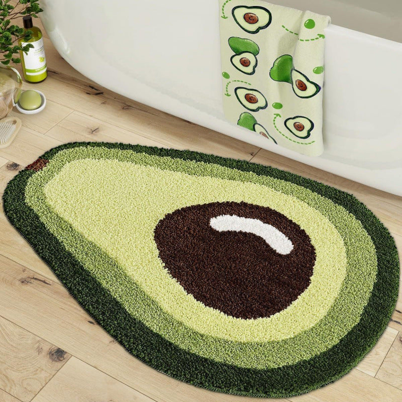 Fruit Pattern Absorbent Floor Mat