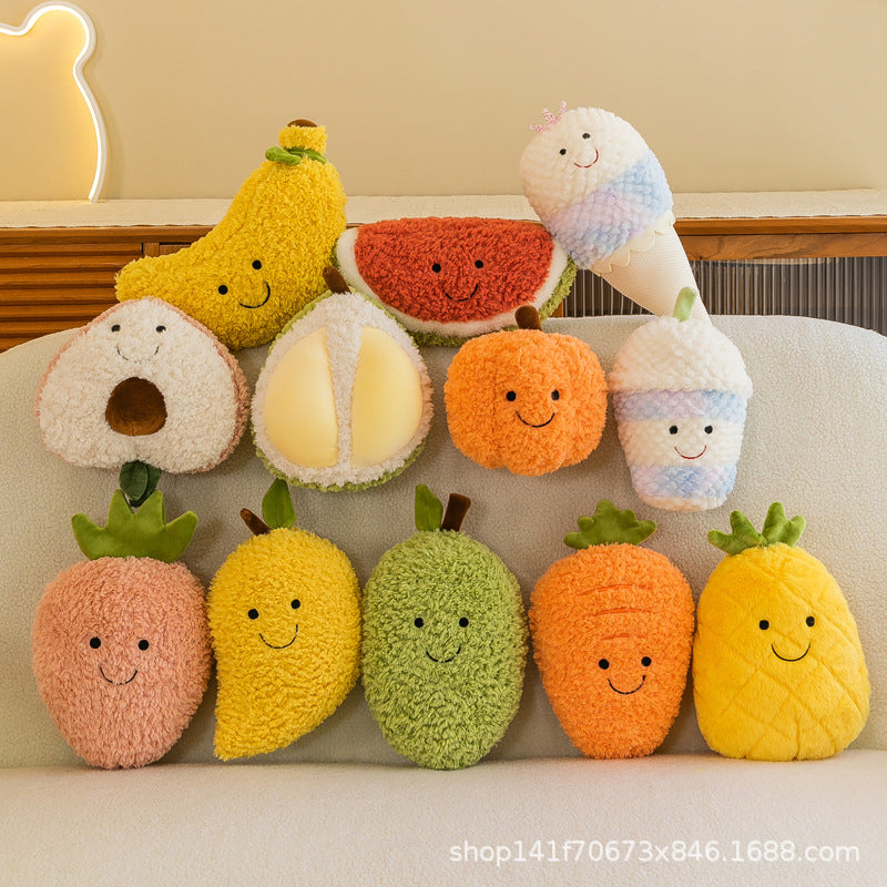 fruit plush toy