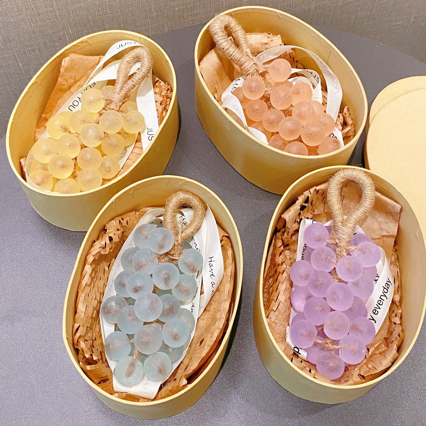 Fruit-scented soap diffuser
