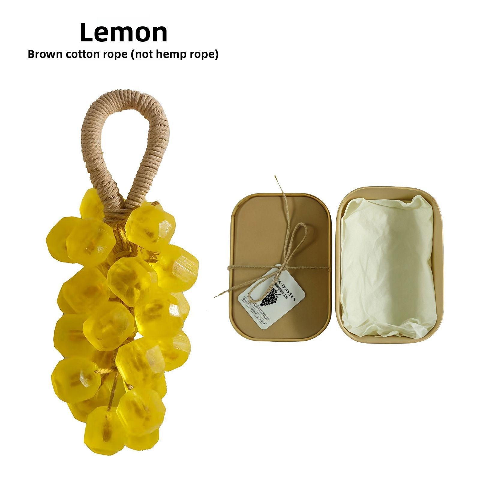 Fruit-scented soap diffuser