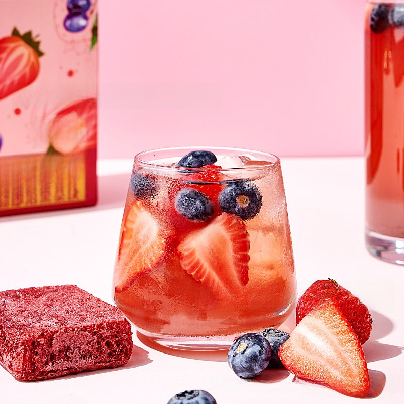 fruit tea cubes
