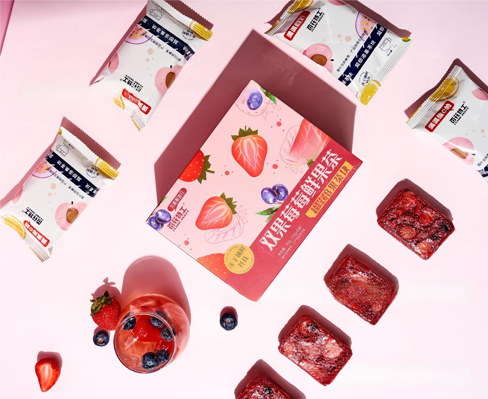 fruit tea cubes