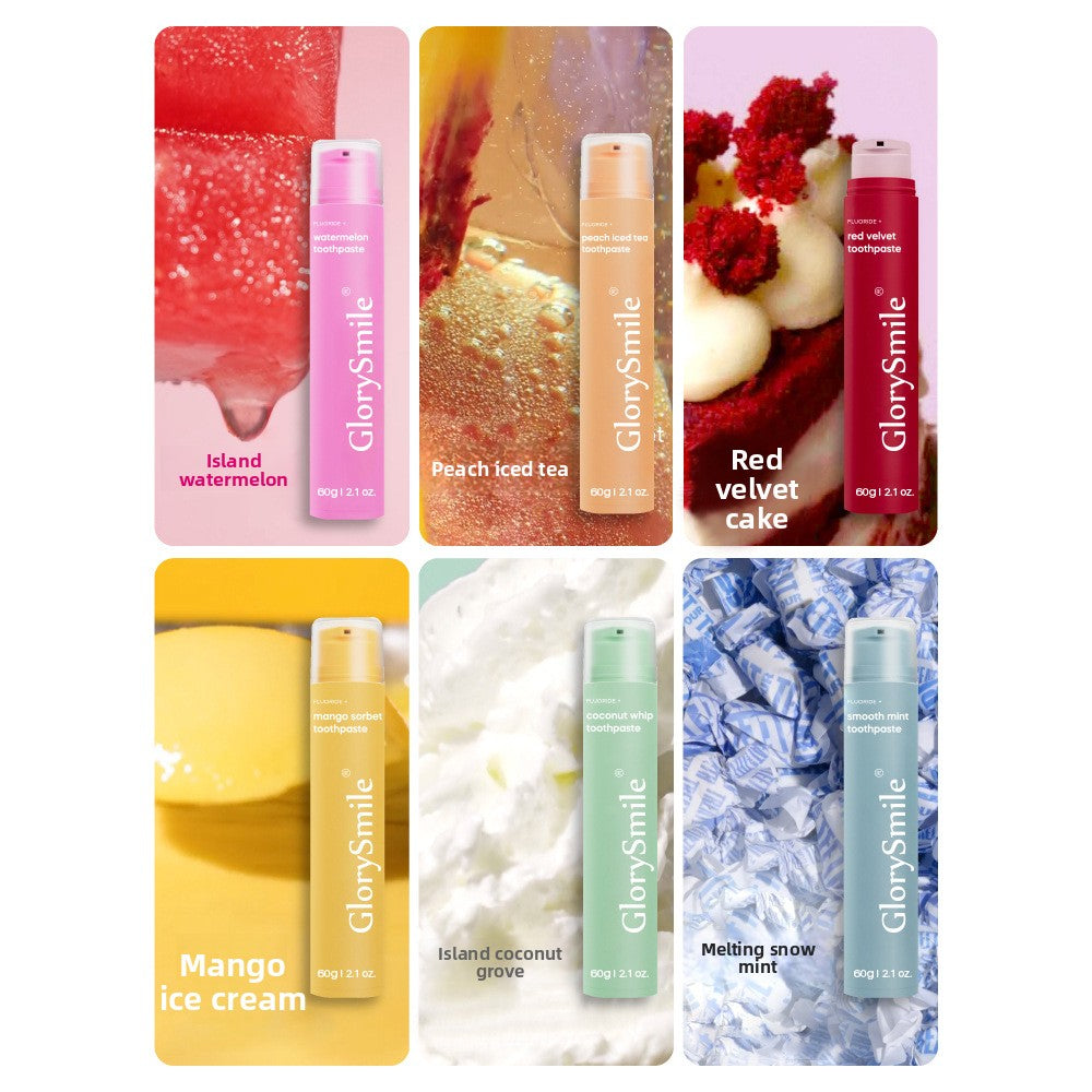 Fruity Toothpaste Clean Teeth