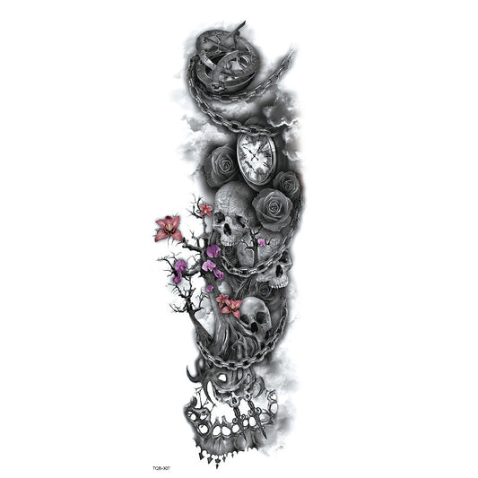 Full arm tattoo stickers