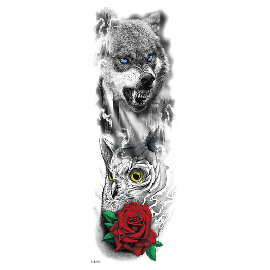 Full arm tattoo stickers